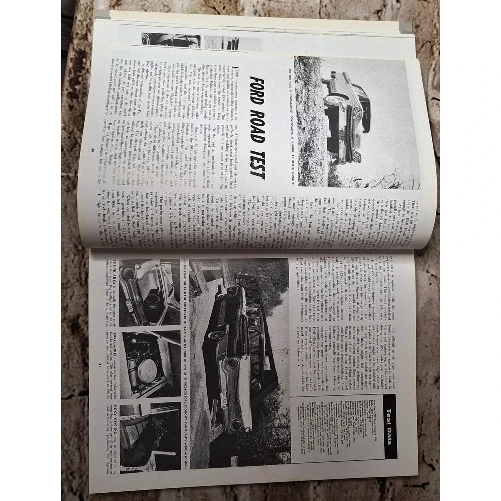 Ford Fairlane Performance Portfolio 1955-1970 Brooklands Books ISBN 1 85520 4584